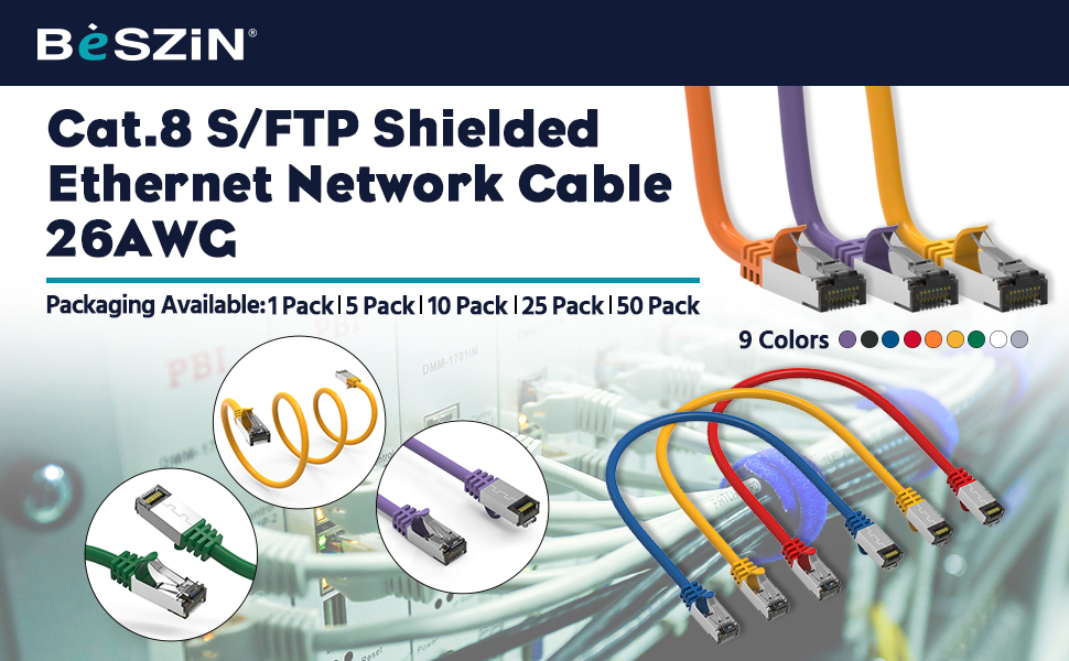 Cat 8 Spool - Bulk Cat8 Cable and Ethernet Cables