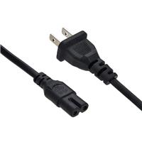 2-Prong AC Power Cord 18/2 AWG 125V Figure 8 Replacement Power Cord
