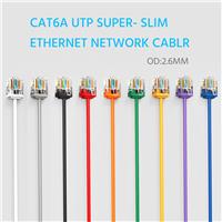 Cat6A UTP Super Slim Ethernet Network Cable 32AWG