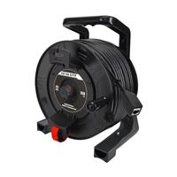 150FT CAT6A S/FTP Indoor/Outdoor Retractable   Extension Reel
